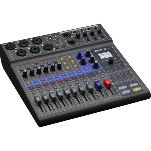 Zoom LiveTrak L-8 Portable 8-Channel Digital Mixer and Multitrack Recorder Zoom