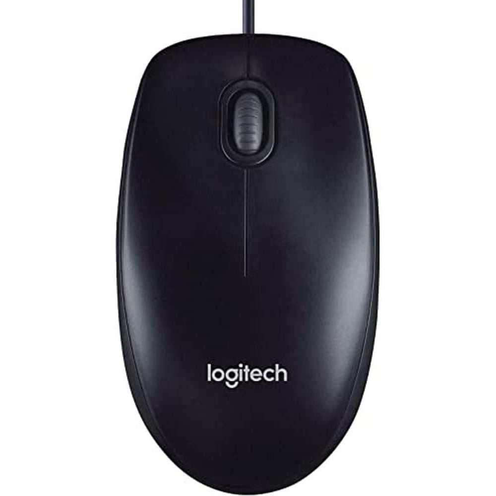 Logitech M90 Optical Wired Mouse - Black Logitech