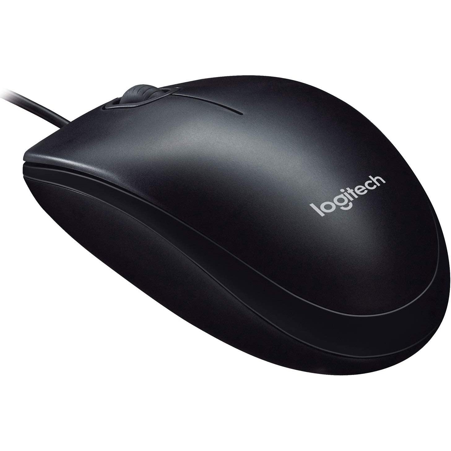 Logitech M90 Optical Wired Mouse - Black Logitech