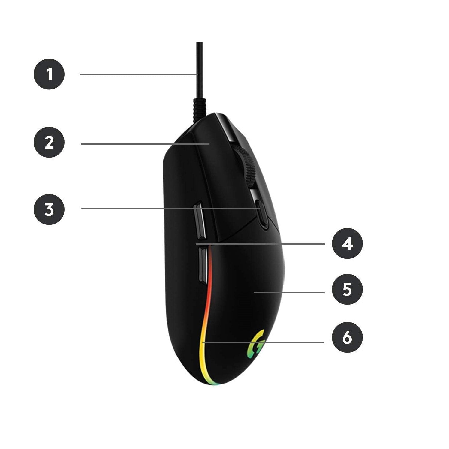 Logitech G102 LightSync Gaming Mouse Logitech