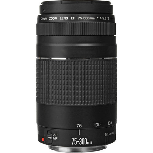 Canon EF 75-300mm f/4-5.6 III Lens (Open Never Used) Canon