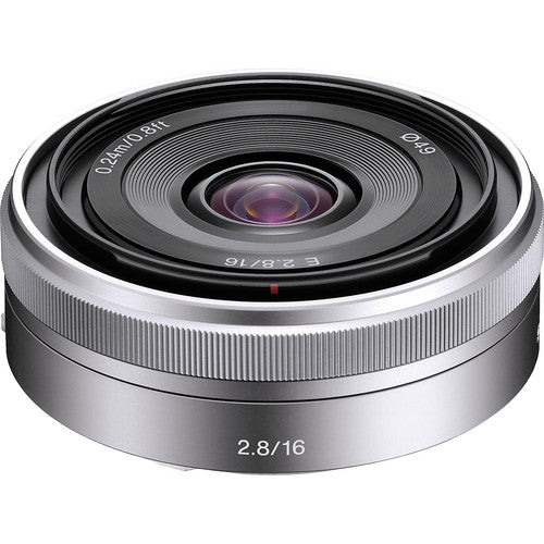 Sony E 16mm F/2.8 Pancake Lens SEL16F28 sony