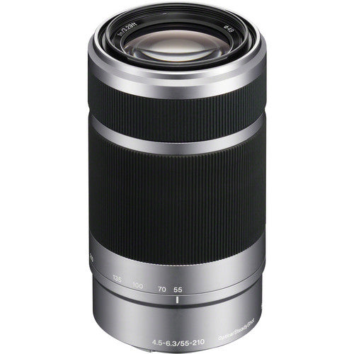 Sony E 55-210mm f/4.5-6.3 OSS Lens (Silver) Sony