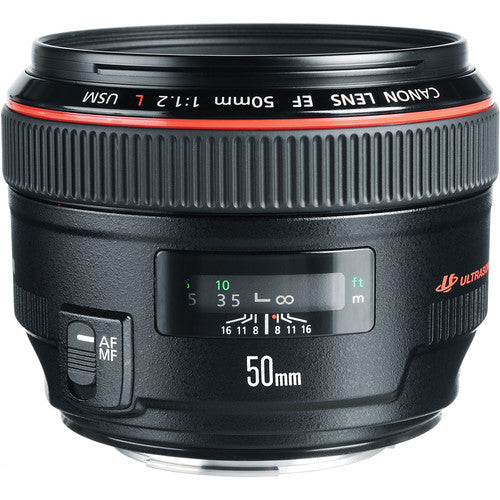 Canon EF 50mm F/1.2 L USM Lens Canon