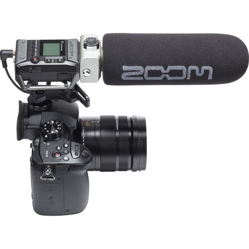 Zoom F1-SP 2-Input / 2-Track Portable Field Recorder with Shotgun Microphone Zoom