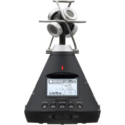 Zoom H3-VR Handy Audio Recorder with Built-In Ambisonics Mic Array Zoom