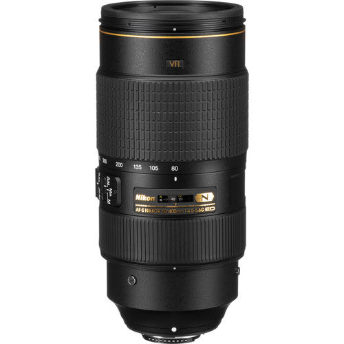 Nikon AF-S 80-400mm f/4.5-5.6G ED VR lens Nikon