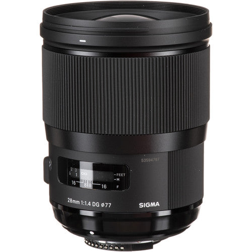 Sigma 28mm f/1.4 DG HSM Art Lens for Nikon SIGMA