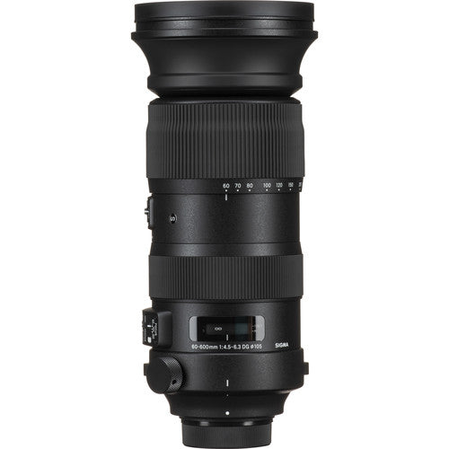 Sigma 60-600mm f/4.5-6.3 DG OS HSM Sport Lens for Nikon SIGMA