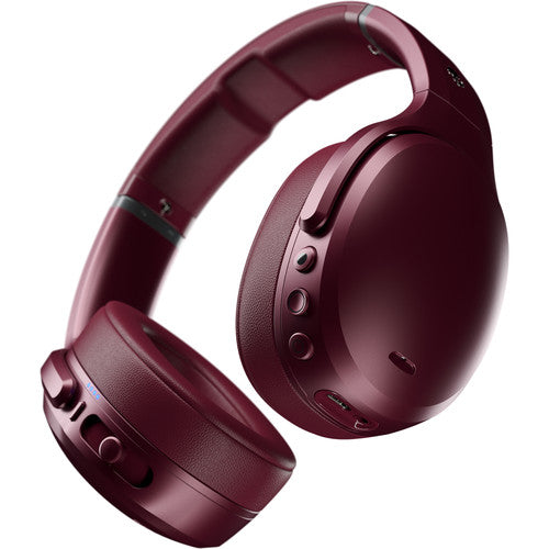 Skullcandy Crusher Active Noise-Canceling Wireless Headphones (Deep Red) Skullcandy