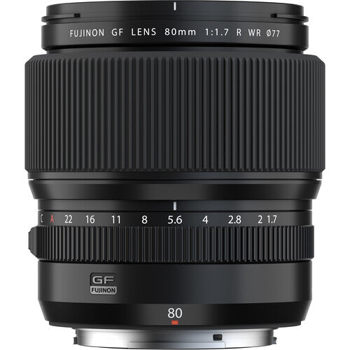 Fujifilm GF 80mm F/1.7 R WR Lens Fujifilm