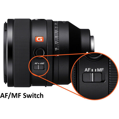 Sony FE 50mm f/1.2 GM Prime Lens Sony