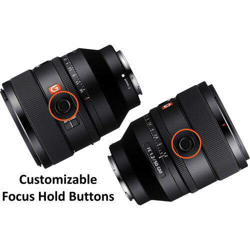 Sony FE 50mm f/1.2 GM Prime Lens Sony