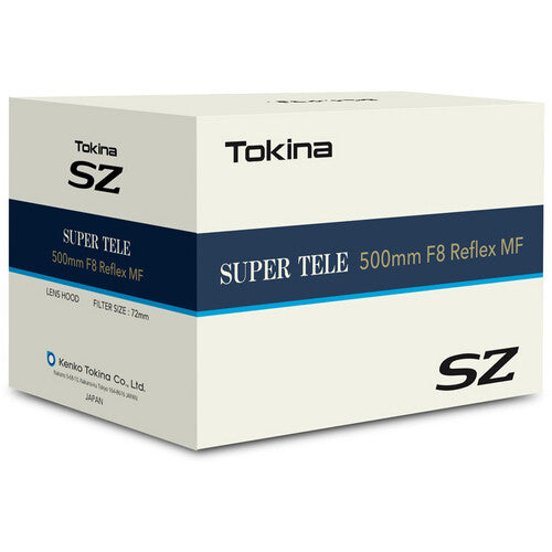 Tokina SZ SUPER TELE 500mm F/8 Reflex Lens (Canon EF-Mount) Tokina