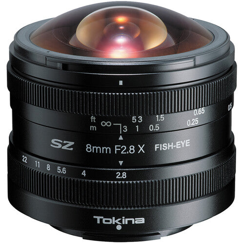 Tokina SZ 8mm f/2.8 Fisheye Lens for FUJIFILM X Tokina