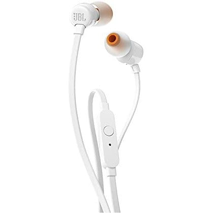 JBL T110 In Ear Headphones White JBL