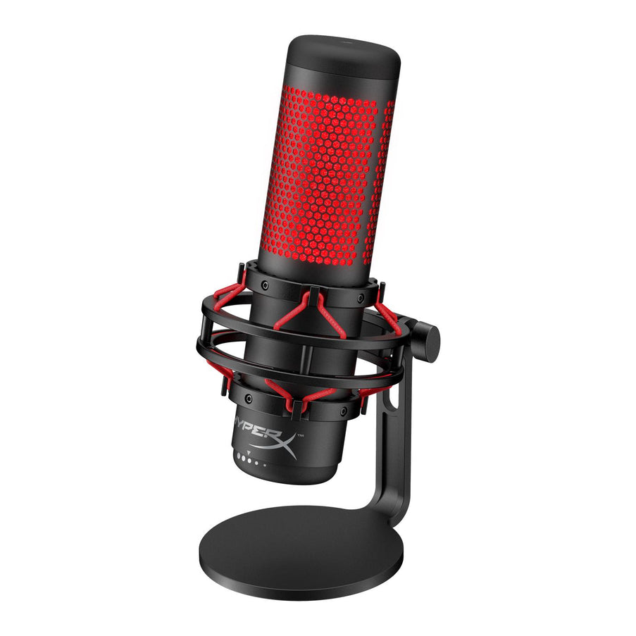 HyperX QuadCast Gaming Microphone - Red HyperX