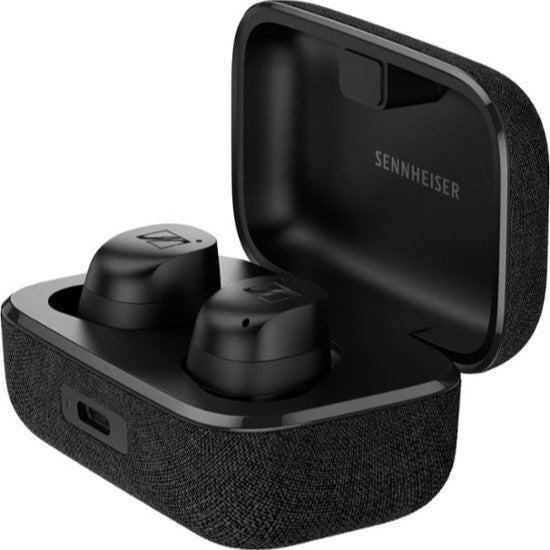 Sennheiser Momentum True Wireless 3 Noise-Canceling In-Ear Headphones - Black Sennheiser