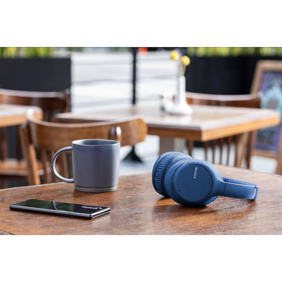 Sony WH-CH710N Wireless Over-Ear Headphones - Blue Sony