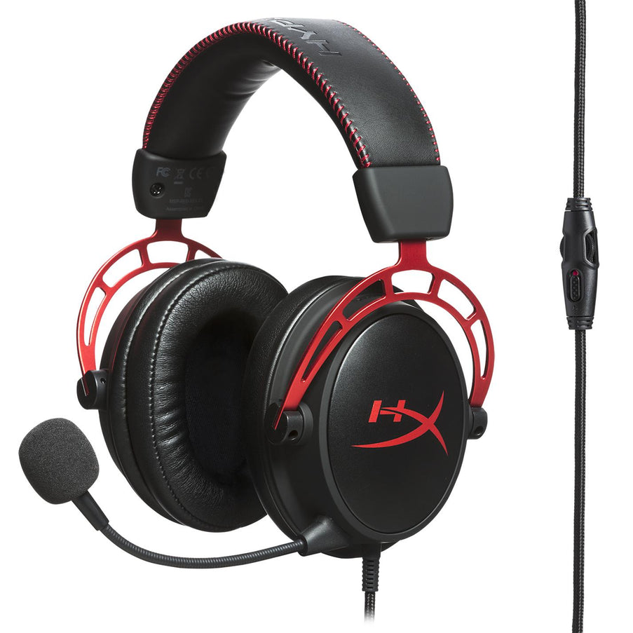 HyperX Cloud Alpha Gaming Headset - Black Red HyperX