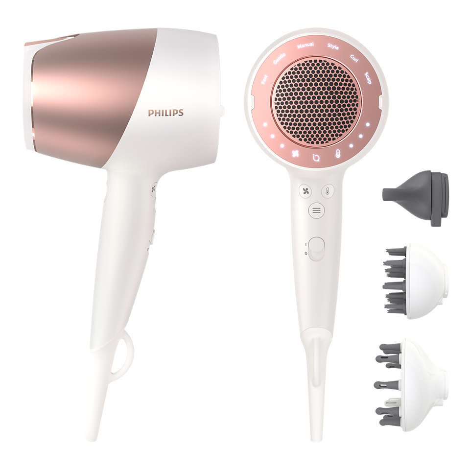 Philips Hair Dryer with SenseIQ - BHD827/03 Philips