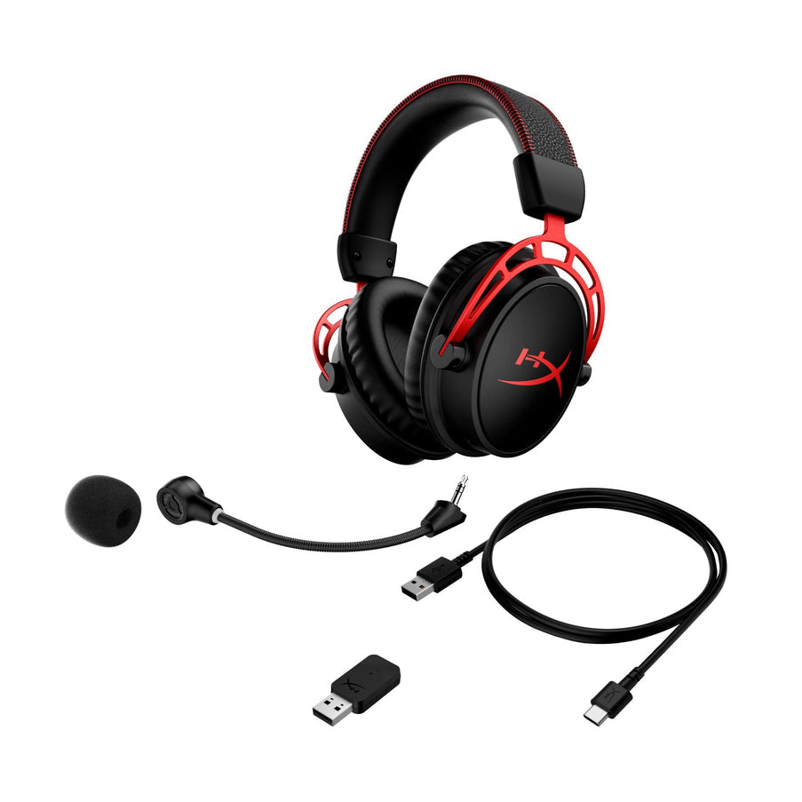 HyperX Cloud Alpha Wireless Gaming Headset - Black Red HyperX