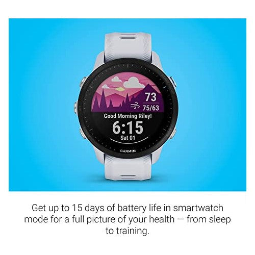 Garmin Forerunner 955 GPS Running Smartwatch - White Garmin