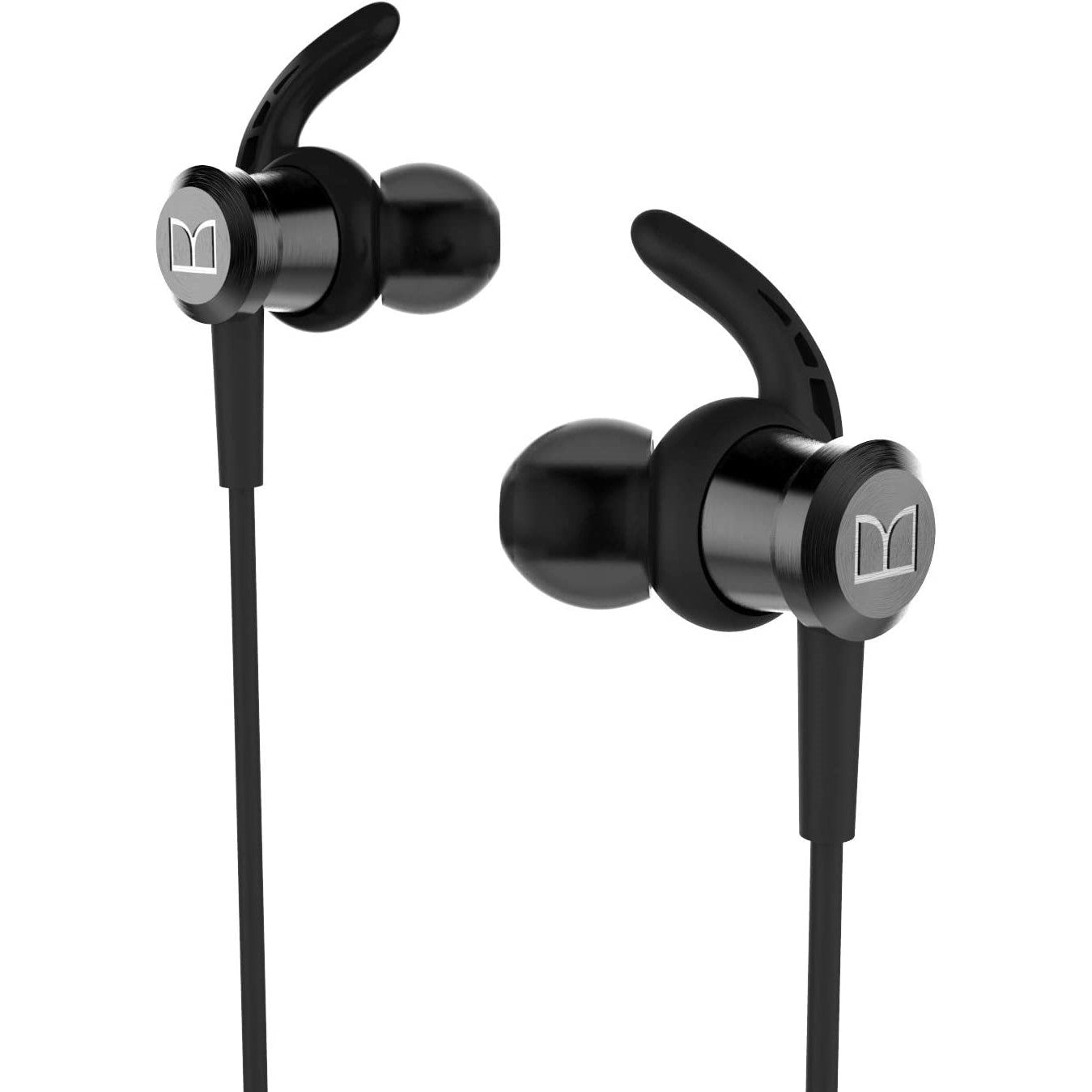 Monster NTune 300 Bluetooth Wireless Earbuds - Black Monster