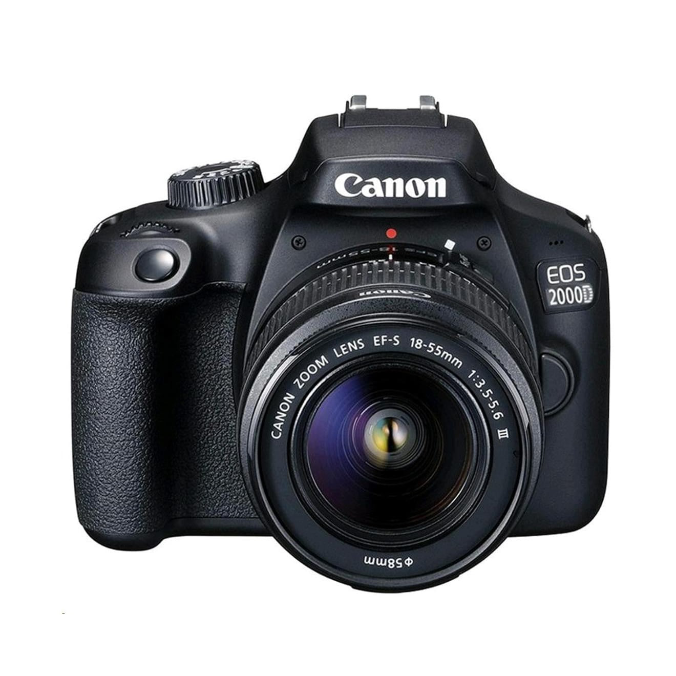 Canon EOS 2000D Kit (EF-S 18-55mm DC III) DSLR Camera - Black Canon