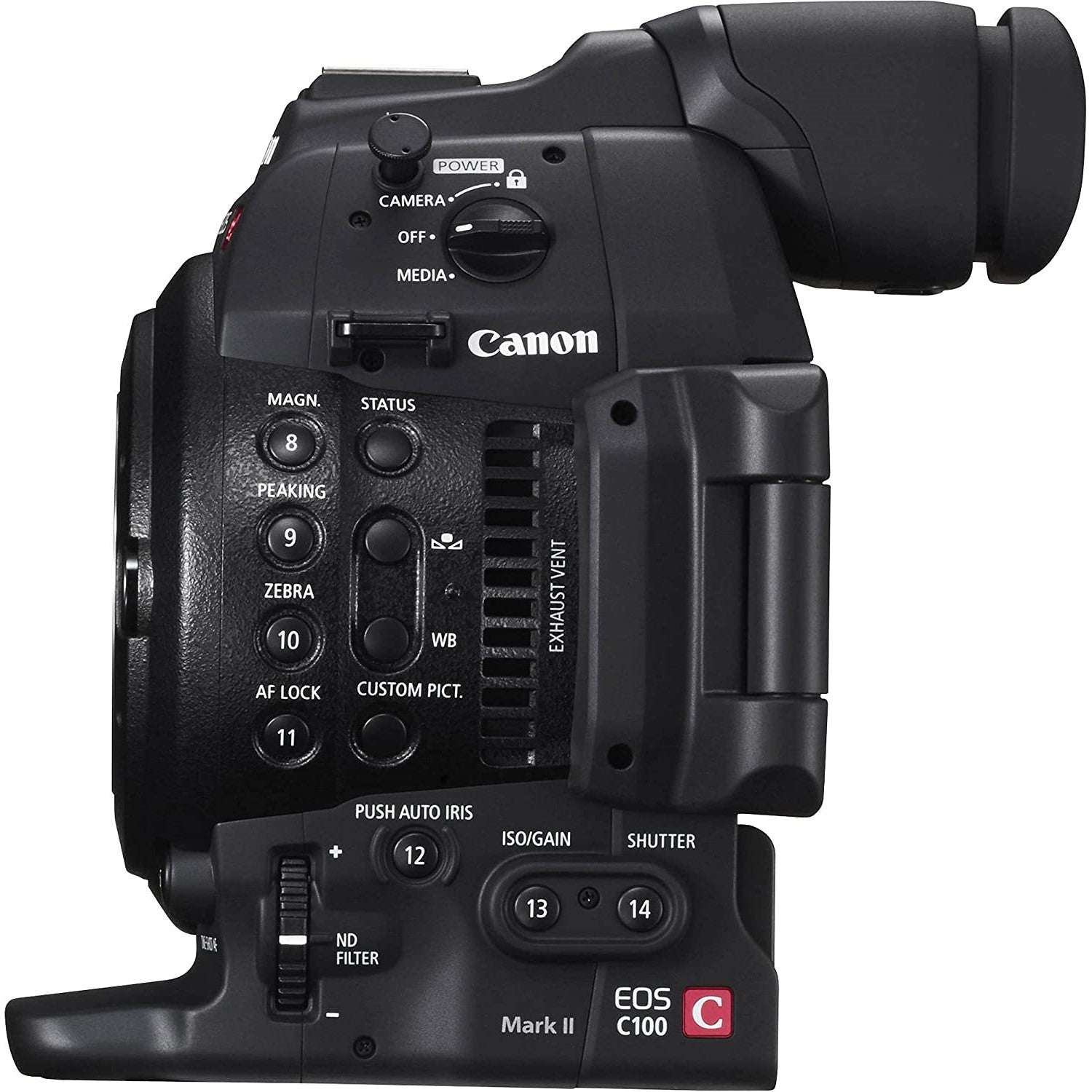 Canon EOS C100 MK II Camera body (EF) - Black Canon