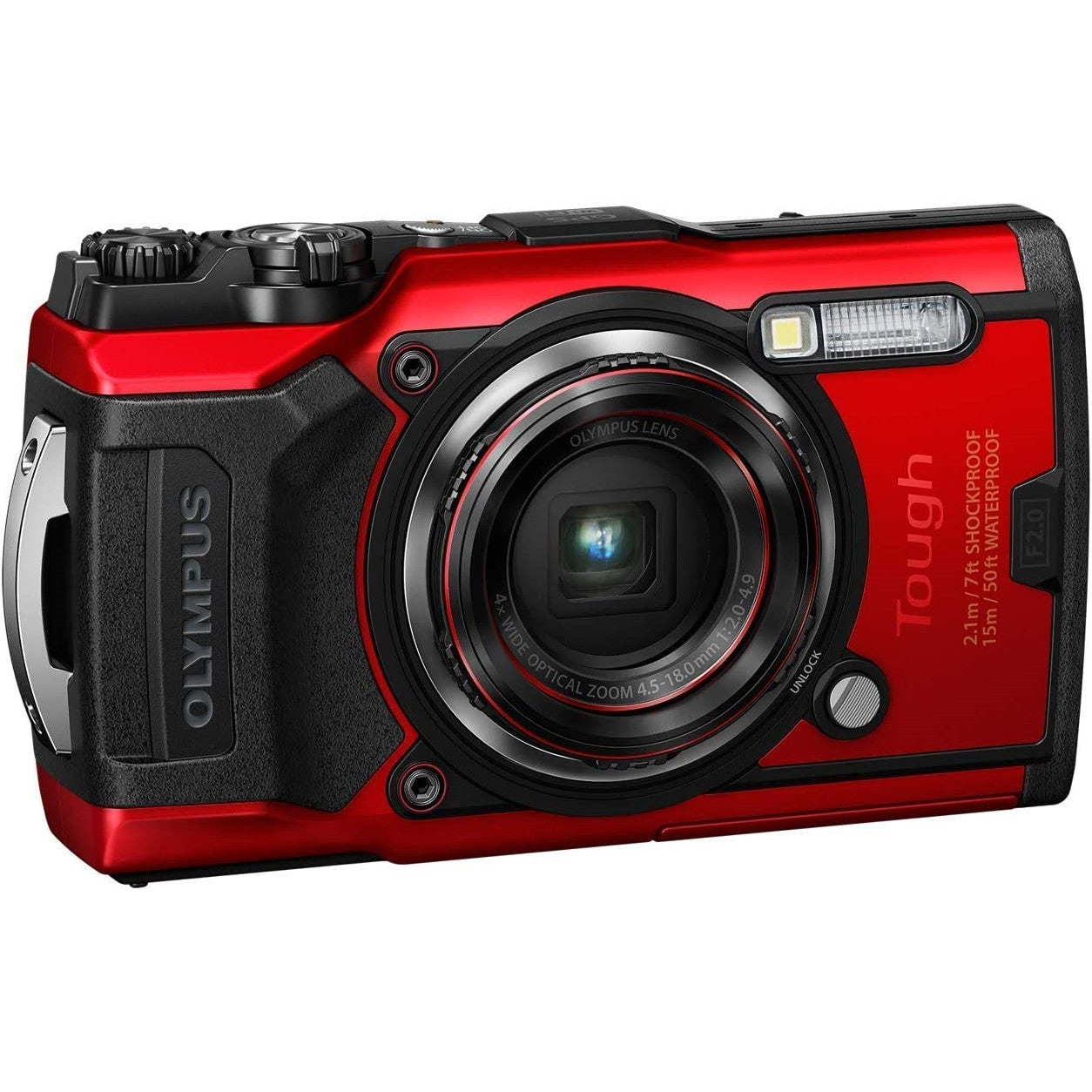Olympus TG-6 Tough Camera - Red Olympus