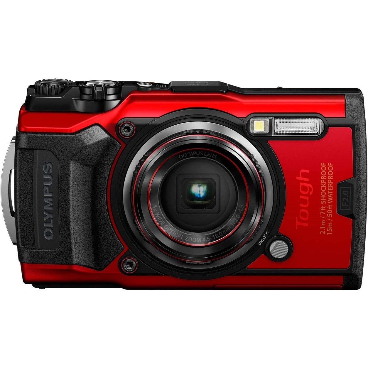 Olympus TG-6 Tough Camera - Red Olympus