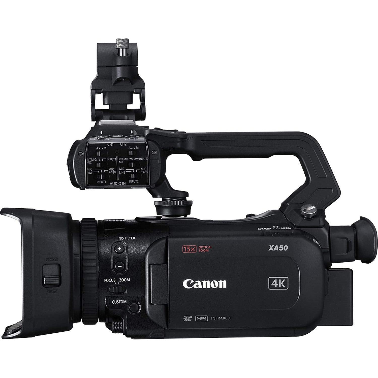 Canon XA50 UHD 4K30 Camcorder with Dual-Pixel Autofocus [PAL] Canon