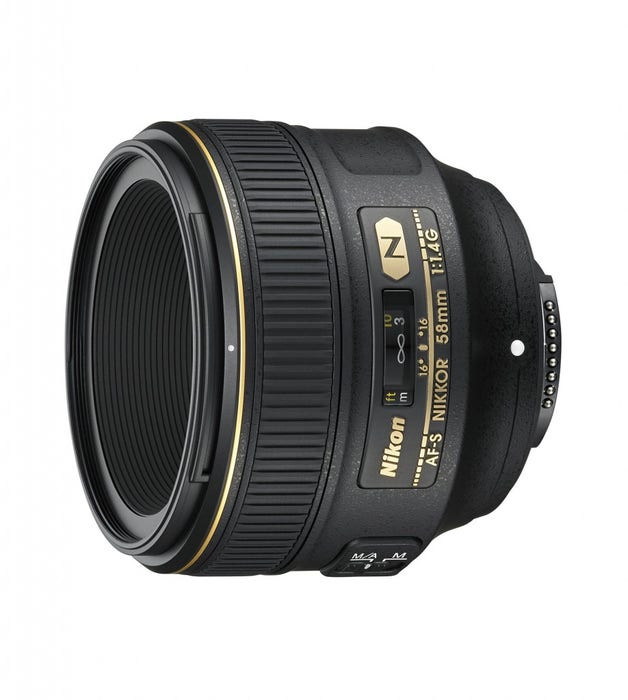 Nikon AF-S 58mm f/1.4G Lens Nikon