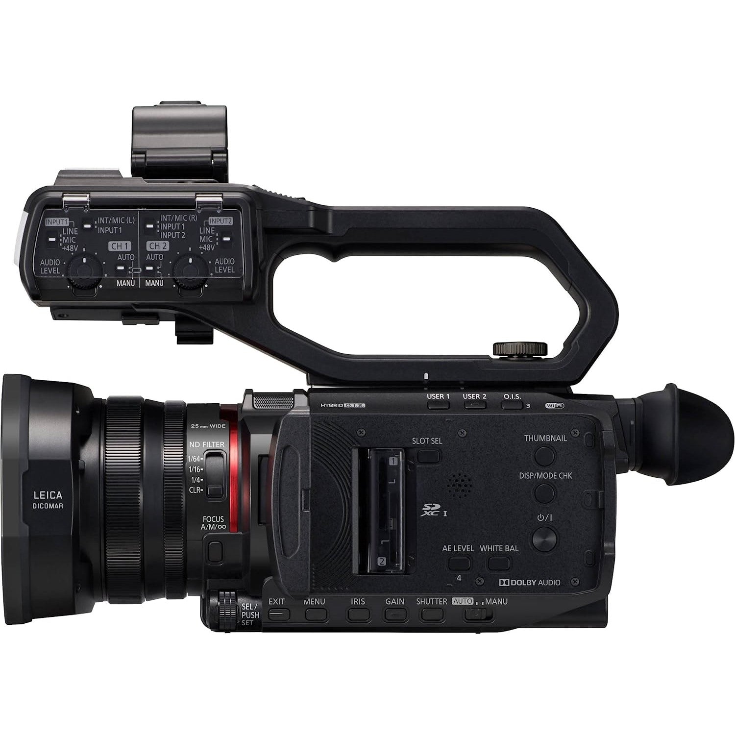 Panasonic HC-X2000 UHD 4K 3G-SDI/HDMI Pro Camcorder Panasonic