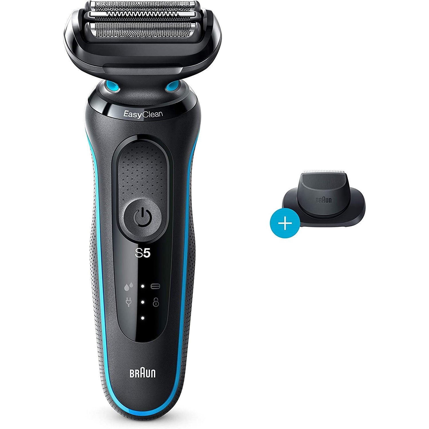 Braun Shaver Series 5 50-M1200S With Precision Trimmer - Blue Braun