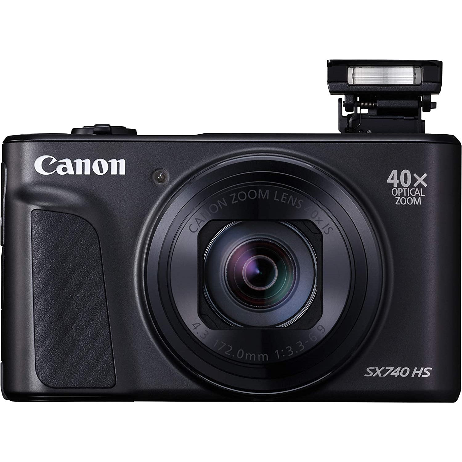 Canon PowerShot SX740 HS Digital Camera - Black Canon