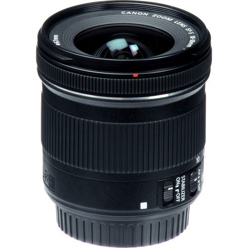 Canon EF-S 10-18mm F/4.5-5.6 IS STM Lens Canon