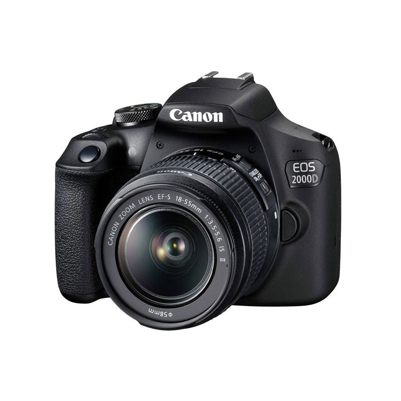 Canon EOS 2000D Kit (EF-S 18-55mm DC III) DSLR Camera - Black Canon