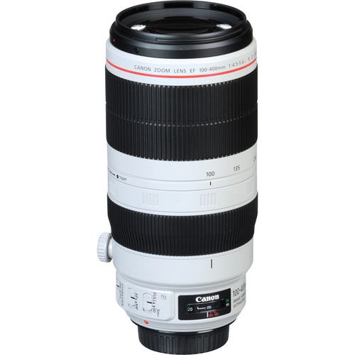 Canon EF 100-400mm f/4.5-5.6L II IS USM Camera Lens - White Canon