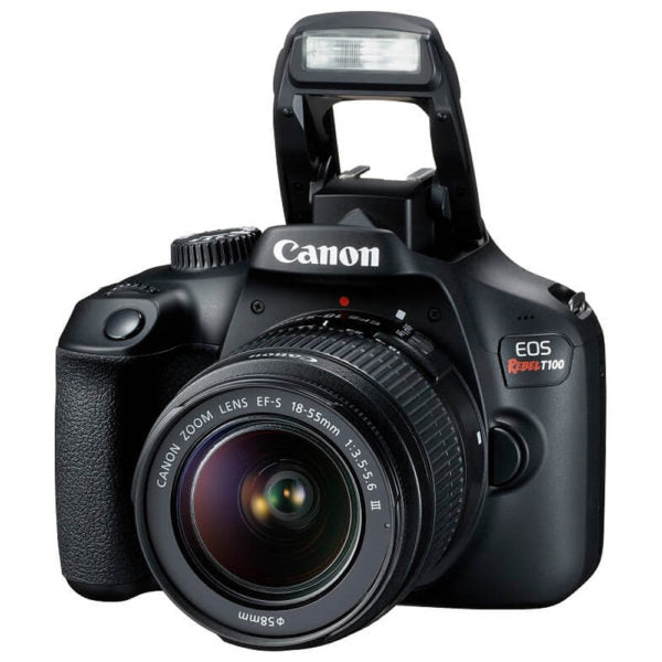 Canon EOS Rebel T100-4000D KIT 18-55mm - Black Canon