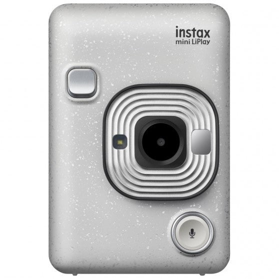 Fujifilm Instax Mini LiPlay Hybrid Instant Camera (Stone White) fujifilm