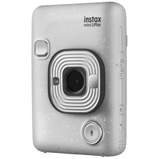 Fujifilm Instax Mini LiPlay Hybrid Instant Camera (Stone White) fujifilm