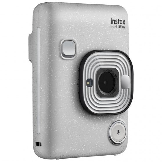 Fujifilm Instax Mini LiPlay Hybrid Instant Camera (Stone White) fujifilm