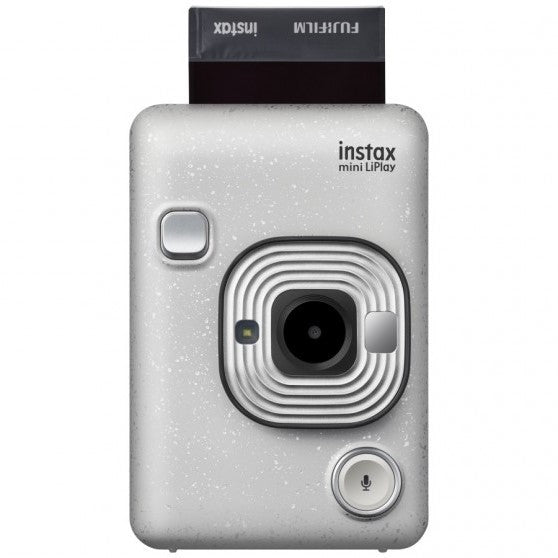 Fujifilm Instax Mini LiPlay Hybrid Instant Camera (Stone White) fujifilm