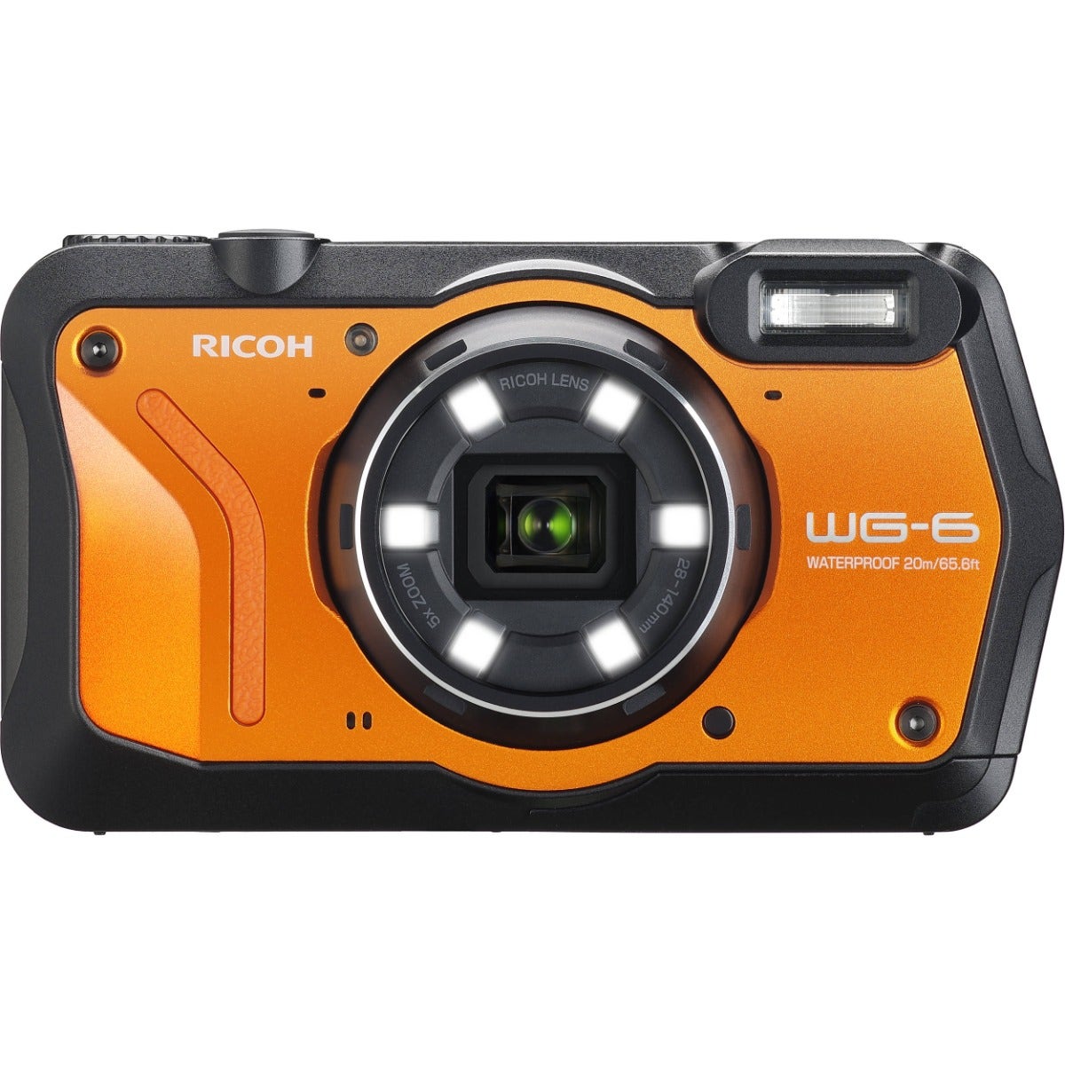 Ricoh WG-6 Digital Camera - Orange Ricoh