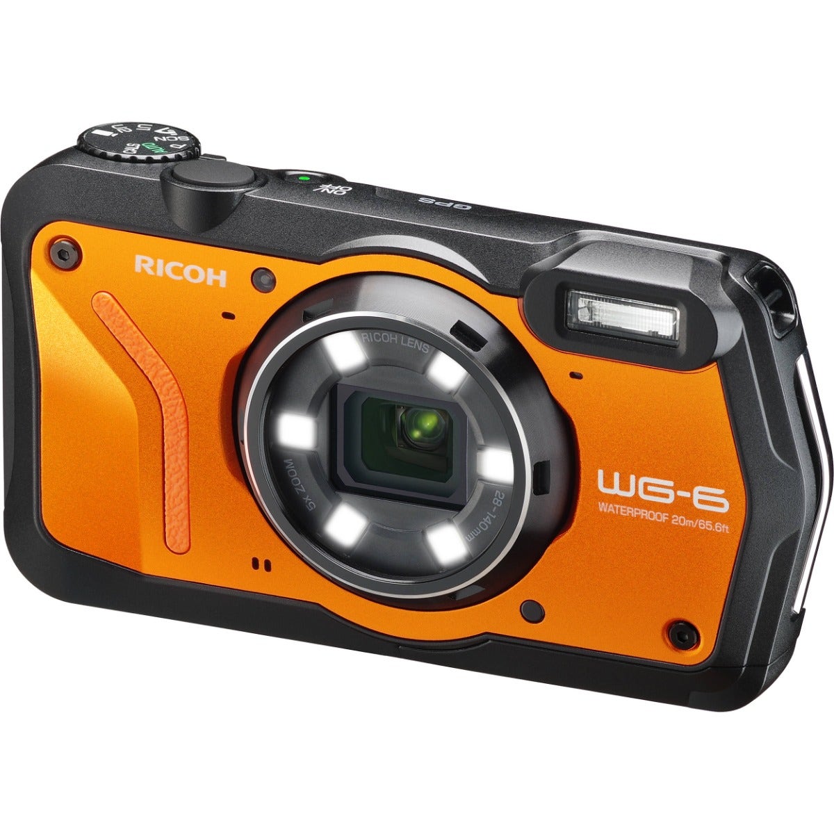 Ricoh WG-6 Digital Camera - Orange Ricoh