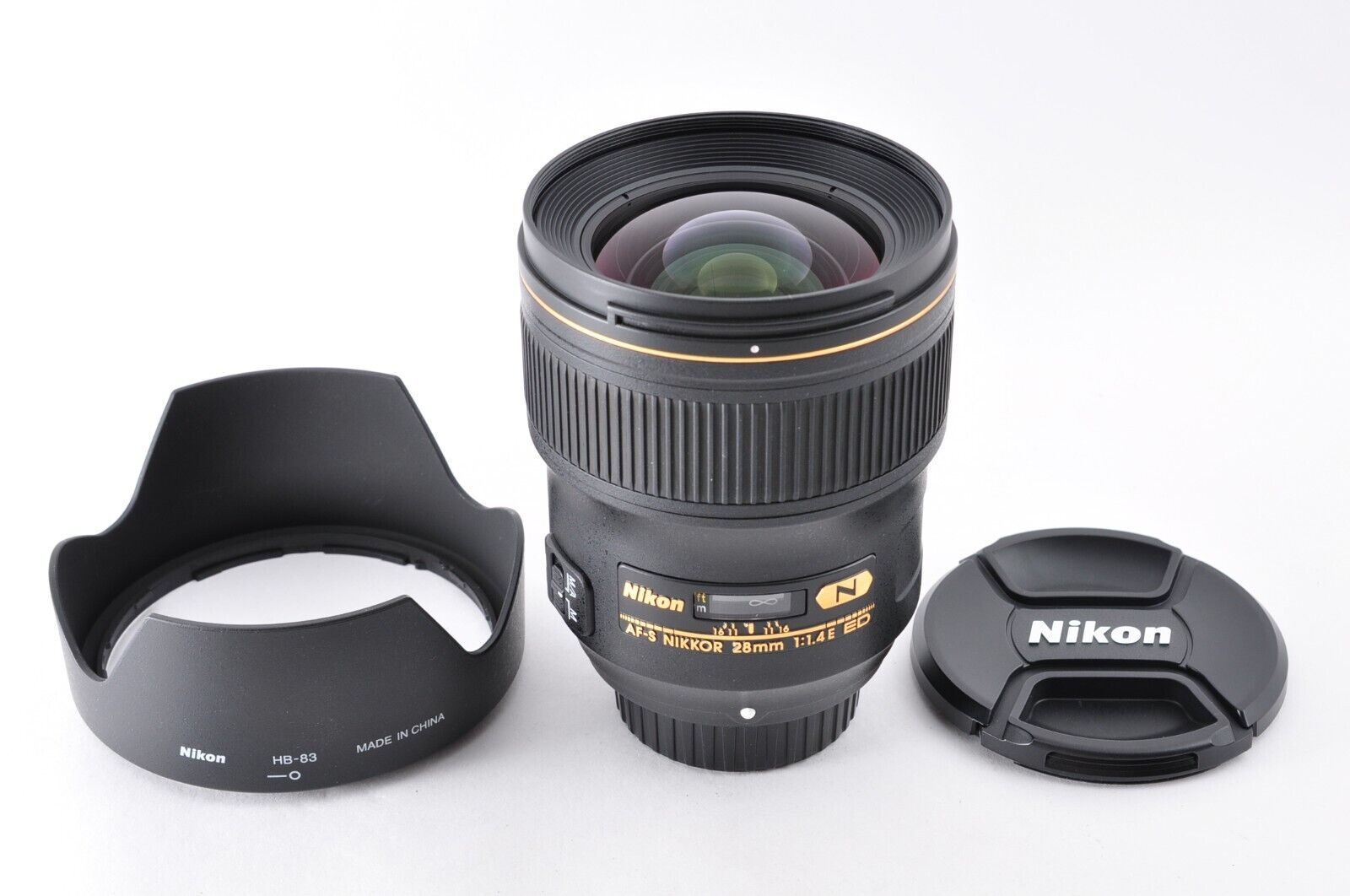 Nikon AF-S NIKKOR 28mm f/1.4E ED Lens (Black) Nikon